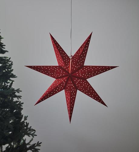 Skontrolujte Papierová hviezda Markslojd Clara červená 75 cm 704902
