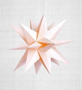 Papierová 3D hviezda Markslojd Skillinge ružová 50 cm 704440 small 0