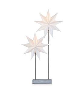 Stolná dekorácia Markslojd Duva 2L biela sivá 80 cm kov papier 703867 small 2