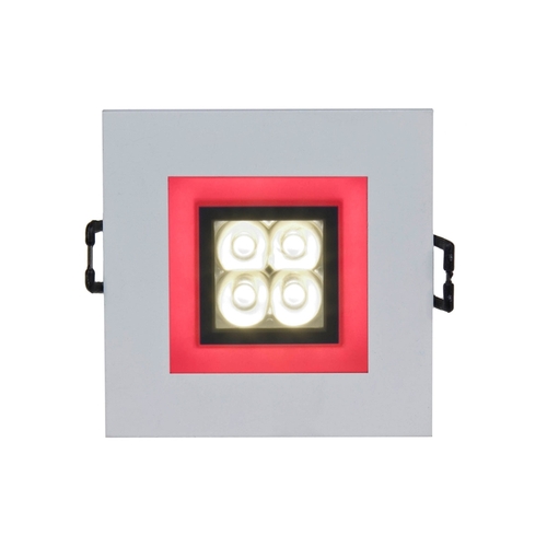 Skontrolujte Drôty 4 LED 4 X1 W 30 St 230 V štvorec s červeným rámom v Led Eyes