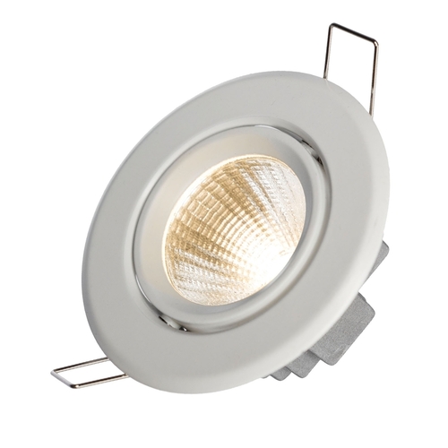 Skontrolujte Drôty II 6 W Cob 38 St 230 V Nw Očko s LED krúžkom BIELE