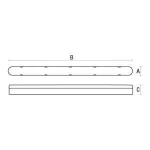 Prachotesné svietidlo LIMEA LED 24 W 2400 lm 4000 K IP66, 60 cm, sivé, číry kryt, SpectrumLED small 1