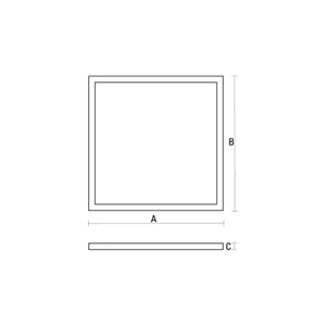 Algine LED 230 V 45 W 100 Lm / W Ip20 600 X600 Mm Cw 5-ročná záruka small 5