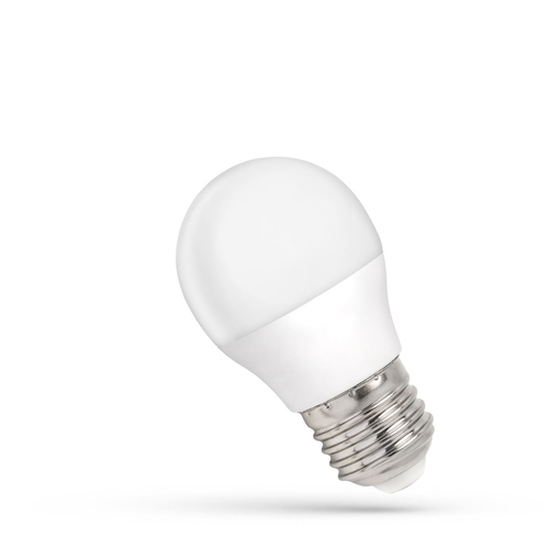 Skontrolujte LED guľa E27 230 V 6 W Cw Spectrum +