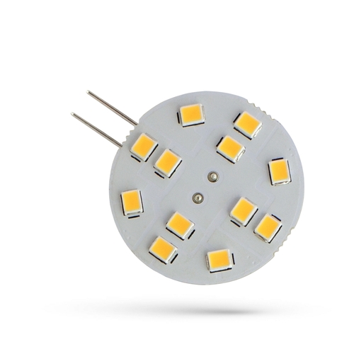 Skontrolujte LED G4 12 V 2 W 12 Led Ww 30 Mm spektrum