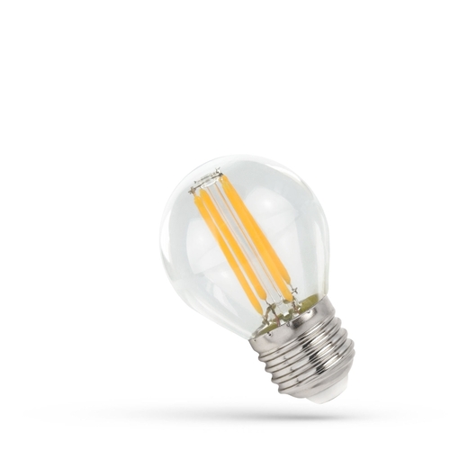 Skontrolujte LED guľa E27 230 V, 4 W, Cog Ww, jasné spektrum