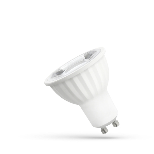 Skontrolujte LED žiarovka Gu10 230 V, 6 W, Smd, 45 st. Nw, so spektrálnym objektívom