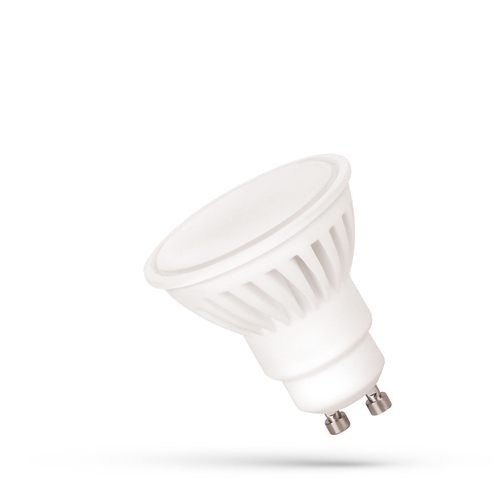 Skontrolujte LED žiarovka Gu10, 230 V, 10 W, Smd Cw, keramické prémiové spektrum