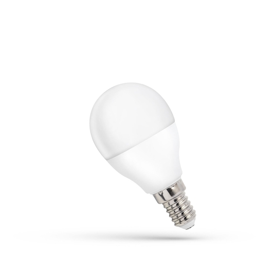 Skontrolujte LED guľa E14 230 V 8 W Cw Spectrum