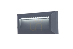 Vonkajšie nástenné svietidlo Lutec HELENA LED 10W 400lm 4000K antracit 5191602118 small 0