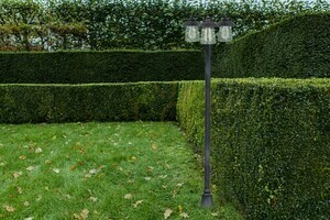 Vonkajší stĺpik Lutec CATE 7264230213 hrdzavý 3xE27 190 cm small 1