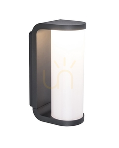 Vonkajšie nástenné svietidlo Lutec ADALYN LED 10W 600 lm antracit 3000K small 0