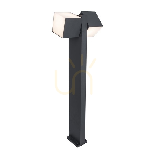 Skontrolujte Vonkajšie stojace LED svetlo Lutec Cuba antracit 75 cm 23 W