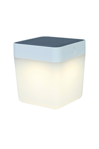 Solárna stolová lampa Lutec Table Cube biela 12x12x13,3 cm 6908001331 small 0