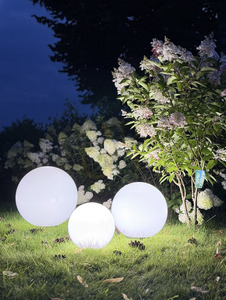 Záhradná guľa Lunares Luna Ball biela 20/25/30/40 cm IP44 E27 LBS20253040ZL small 12
