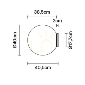 Nástenné svietidlo Fabbian Lumi F07 40cm - F07 G31 01 4 Nástenné svietidlo Fabbian Lumi F07 40cm - F07 G31 01 small 4