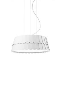 Závesné svietidlo Fabbian Roofer F12 13W 59cm - Biele - F12 A05 01 small 0