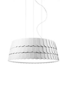 Závesné svietidlo Fabbian Roofer F12 79cm - Biele - F12 A07 01 small 0