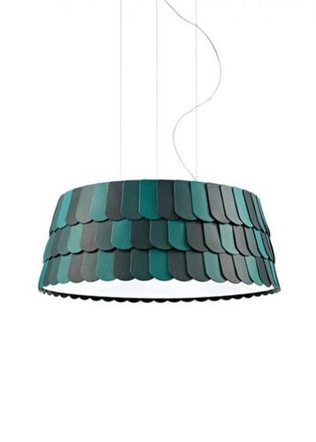 Skontrolujte Závesná lampa Fabbian Roofer F12 79cm - Zelená - F12 A07 43