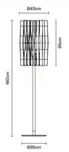 Stojacia lampa Fabbian Stick F23 - F23 C05 69 small 2
