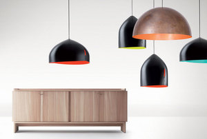 Závesná lampa Fabbian Oru F25 22W 80cm - Medená - F25 A07 41 small 1