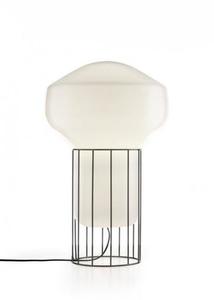 Stolná lampa Fabbian Aérostat 53cm - čierny chróm - F27B03 24 small 0