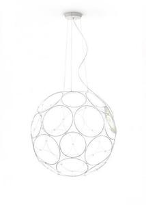 Závesná lampa Fabbian Giro F30 17W 67cm - Biela - F30 A01 01 0 Závesná lampa Fabbian Giro F30 17W 67cm - Biela - F30 A01 01 small 0