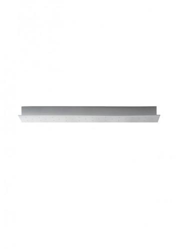 Skontrolujte Obdĺžnikový baldachýn Multispot F32 pre 21-30 závesov 90x15 cm Fabbian F32 M29 01