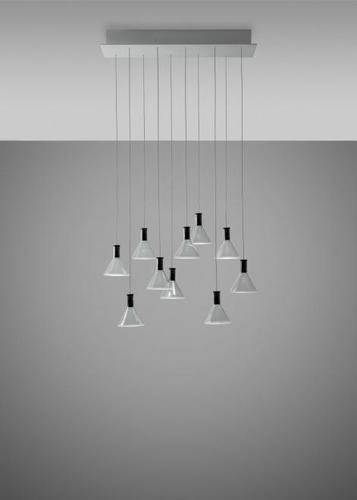 Skontrolujte Závesná lampa Fabbian Multispot F32 60x15cm - 10 - Chróm - F32 A48 00