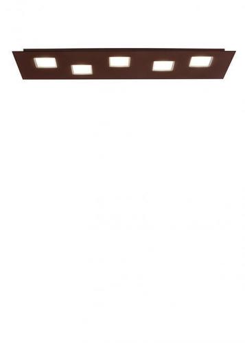 Skontrolujte Stropné svietidlo Fabbian Quarter F38 5W 70x20cm - Bronz - F38 G11 14
