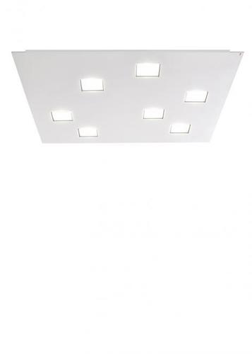 Skontrolujte Stropné svietidlo Fabbian Quarter F38 5W 59,5x59,5cm - Biele - F38 G13 01