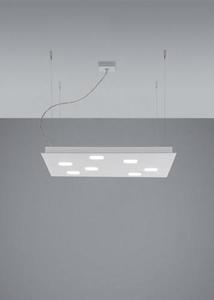 Závesná lampa Fabbian Quarter F38 5W 59,5x59,5cm - Biela - F38 A03 01 small 0