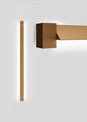 Skontrolujte Nástenné svietidlo Fabbian Pivot F39 46W 2700K - Bronz - F39 G04 76