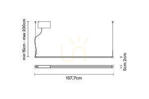 Závesná lampa Fabbian Pivot F39 70W 3000K - Biela - F39 A01 01 small 5