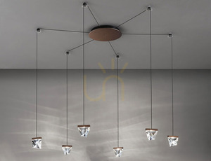 Závesné svietidlo Fabbian Tripla F41 3W 6 - Bronz - F41 G04 76 small 2