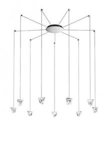 Závesné svietidlo Fabbian Tripla F41 3W 9 - Chróm - F41 G06 11 small 0