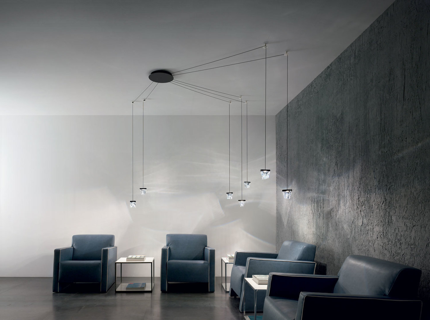 vyhliadka Fabbian Tripla F41 3W 2700K stolná lampa - Chrome - F41 B02 11 Fabbian Tripla F41 3W 2700K stolná lampa - Chrome - F41 B02 11