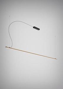 Závesná lampa Fabbian Freeline F44 2W 3m - Bronzová - F44 A06 76 small 0
