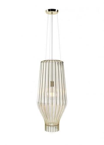 Skontrolujte Závesná lampa Fabbian Saya F47 22W 31cm - Zlatá a priehľadná - F47 A25 00