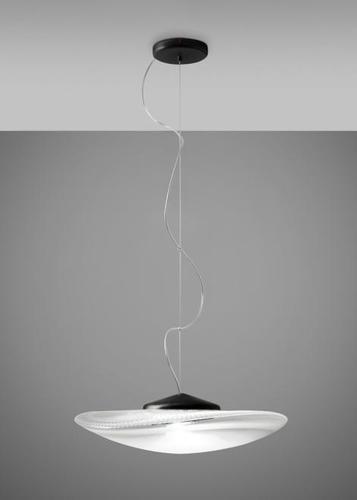 Skontrolujte Závesná lampa Fabbian Loop 7W Čierna podšívka strechy - F35A0300