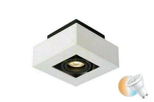 Skontrolujte Stropné svietidlo Lucide XIRAX biele GU10 5W 320lm 09119/06/31