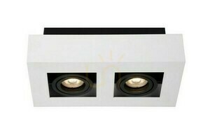 Stropné svietidlo Lucide XIRAX biele LED GU10 2x 5W 09119/11/31 small 0