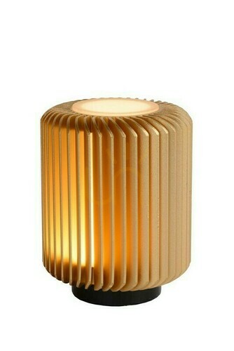 Skontrolujte Stolová LED lampa Lucide TURBIN zlatá čierna 5W 3000K 400lm 26500/05/02