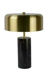 Stolová lampa Lucide Mirasol čierna zlatá 3-plameňová mramor G9 34540/03/30 small 1