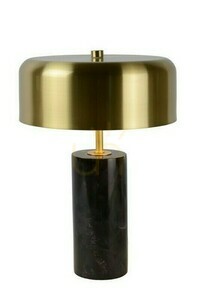 Stolová lampa Lucide Mirasol čierna zlatá 3-plameňová mramor G9 34540/03/30 small 0