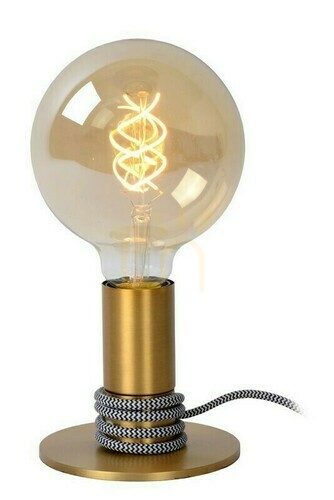 Skontrolujte Stolová lampa Lucide MARIT zlatá vintage E27 40W 45576/01/02