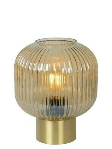 Skontrolujte Stolová lampa Lucide MALOTO zlatá sklo retro E27 24,5 cm 45586/20/62