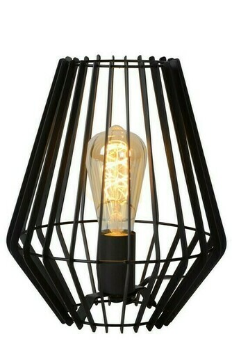 Skontrolujte Stolová lampa Lucide REDA čierna kov E27 78598/01/30