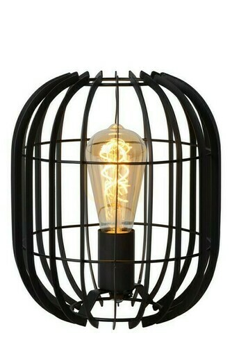 Skontrolujte Stolová lampa Lucide REDA čierna kov E27 26 cm 78599/01/30