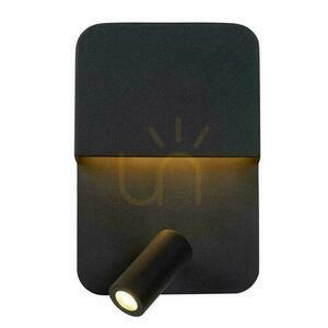 Nástenné svietidlo Lucide BOXER čierne LED 8W 79200/08/30 small 3